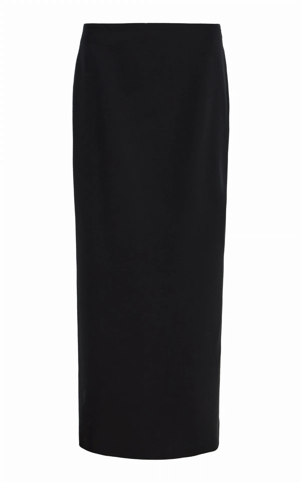 Tailored Stretch Wool Panel Midi Skirt by Colleen Allen