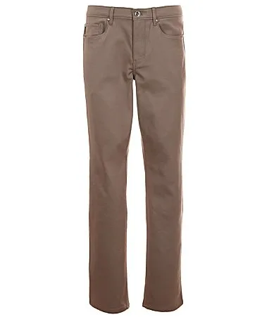 Slim Fit Stretch 5-Pocket Pants by Perry Ellis