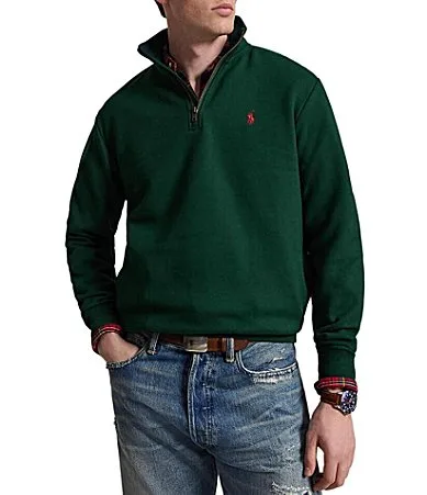 Quarter Zip Fleece Sweatshirt