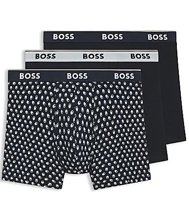 Power Design Boxer Briefs 3-Pack by Hugo Boss