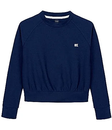 Long Sleeve Graphic Logo Pullover by Courtside Kids