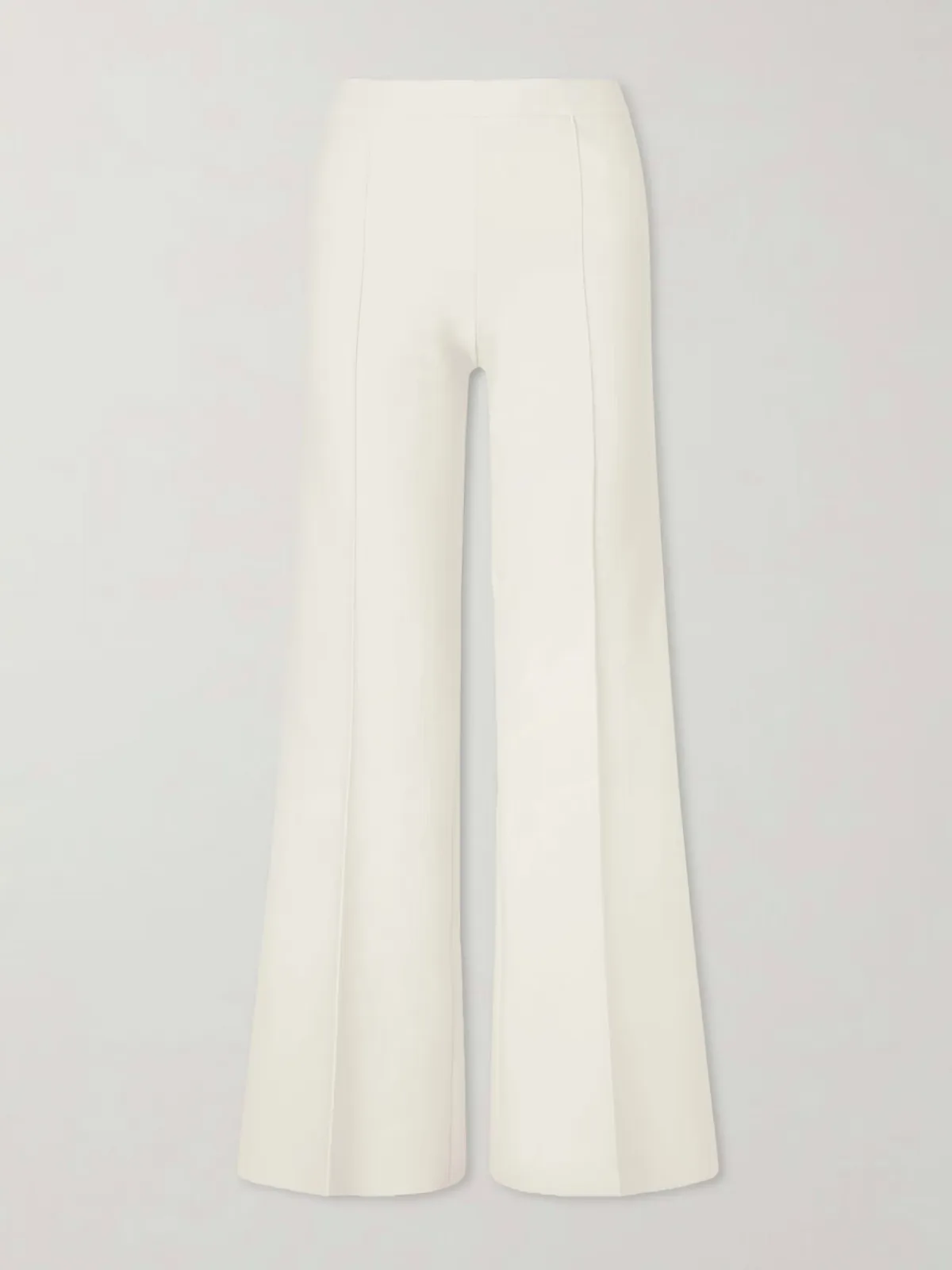 - Willa Stretch Cotton-blend Wide-leg Pants -