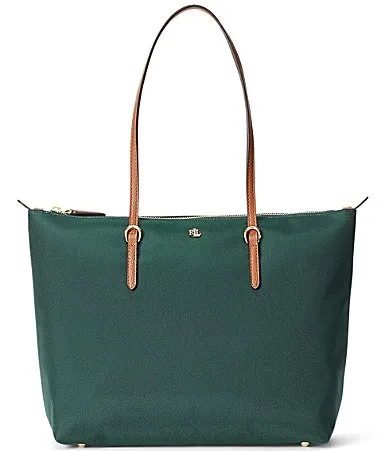 Lauren Ralph Lauren Keaton Nylon Medium Tote Bag by Ralph Lauren