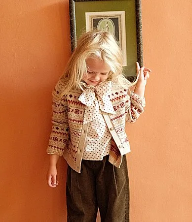 Edgehill Collection x Kristin Ellen Hockman Shetland Cardigan by Edgehill Collection