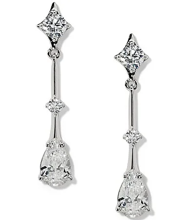 Hera Star Long Drop Earrings