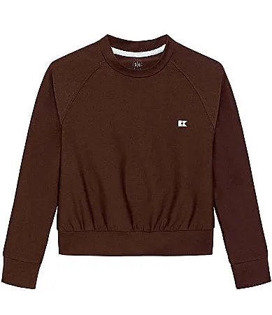 Long Sleeve Graphic Logo Pullover by Courtside Kids