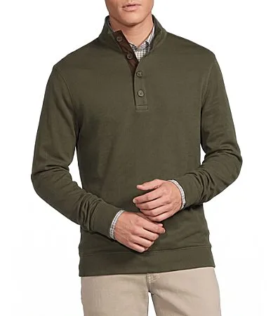 Blue Label Tailors Mark Collection French Rib Pullover by Cremieux