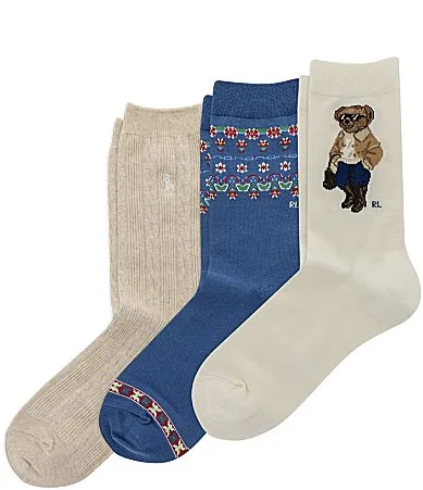 Winter Bear 3-Pack by Polo Ralph Lauren