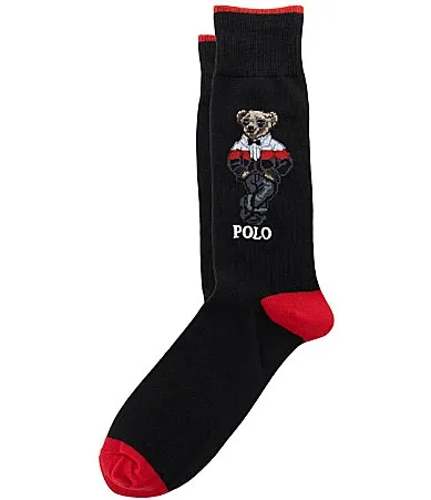 Classic Cable 102 Polo Bear Socks