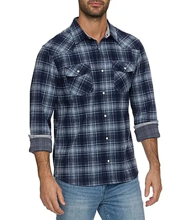 Loredo Plaid Flannel Western Shirt