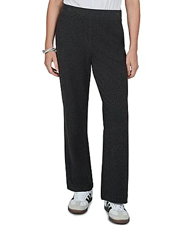 Luxe Rib Knit Pull-On Pants