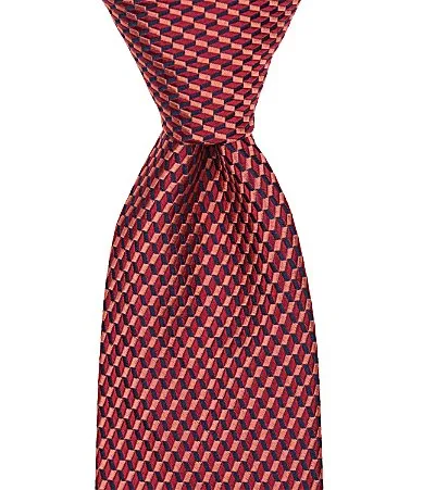 Slate Pattern Traditional Tie by Ted Baker