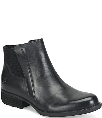 Kendyl Leather Ankle Booties by Born