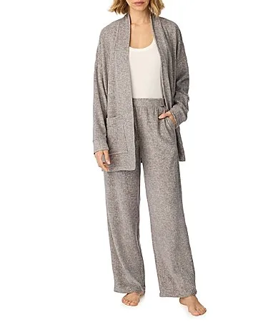 DKNY Long Sleeve Stretch Fleece Pant Lounge Set by Donna Karan