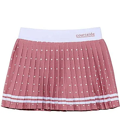 Polka Dot Pleated Skort by Courtside Kids