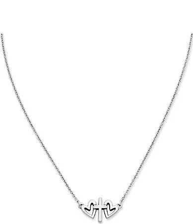 Together in Faith Sterling Silver Short Pendant Necklace by James Avery