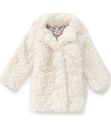 Long-Sleeve Sutton Teddy Bear Coat by Pippa & Julie