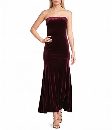 Strapless Tie-Back Dress by Dear Moon