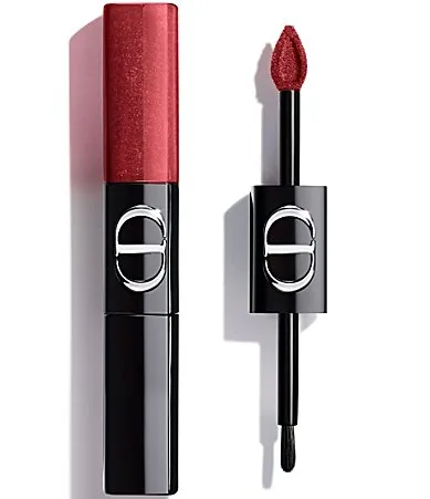 Rouge Dior Sequin Liquid Duo Lipstick - 966 Red Velvet by Dior