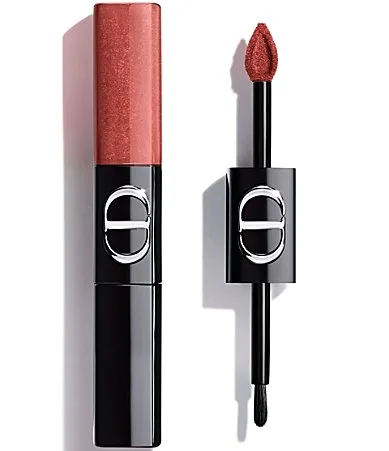 Rouge Dior Sequin Liquid Duo Lipstick - 973 Sweet Spice by Dior