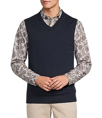 Merino Wool Vest by Hart Schaffner Marx
