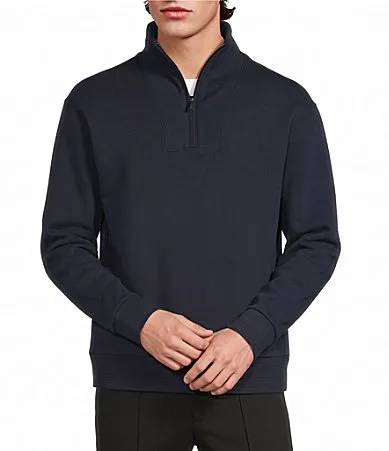 Liquid Luxury Classic Fit Neoprene Quarter Zip Jacket