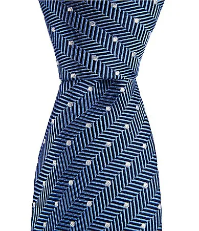 Tetbury Dot Traditional Tie by Thomas Pink