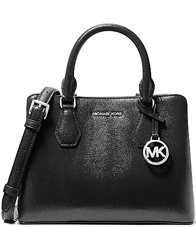 Camille Small Patent Hair Embossed Satchel Bag by MICHAEL Michael Kors