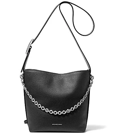 Nolita Small Bucket Pebble Leather Chain Messenger Bag by MICHAEL Michael Kors