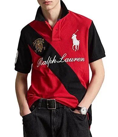 Polo Ralph Lauren Classic Fit Big Pony Short Sleeve Polo Shirt by Polo Ralph Lauren