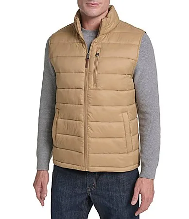 Quilted Sleeveless Puffer Vest by COLE HAAN