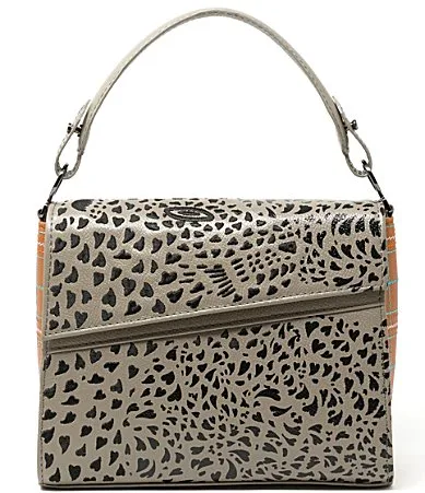 Anastasio Mini Retro Tiger Embroidery Crossbody Bag by Min & Mon