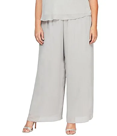 Silky Chiffon Pants by Alex Evenings