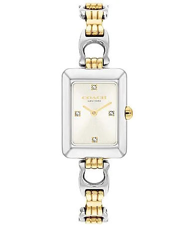 Mara Quartz Analog Stainless Steel Bracelet Watch by Coach