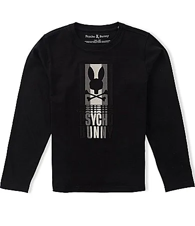Long Sleeve Graphic Tee by Psycho Bunny