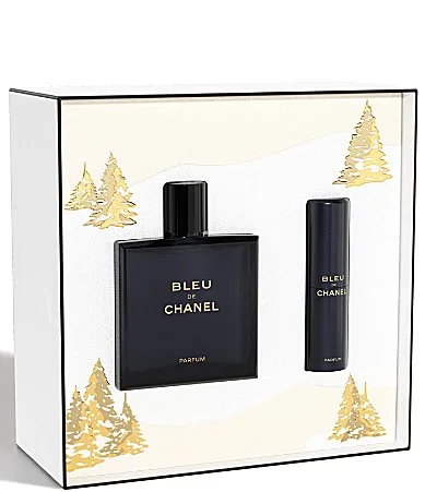 Bleu De Chanel 3.4 oz. Parfum and Twist and Spray Gift Set by CHANEL