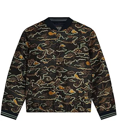 Jacquard Blouson Jacket by Scotch & Soda