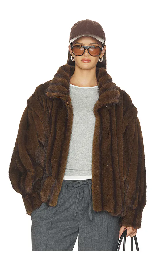 Katja Faux Fur Jacket