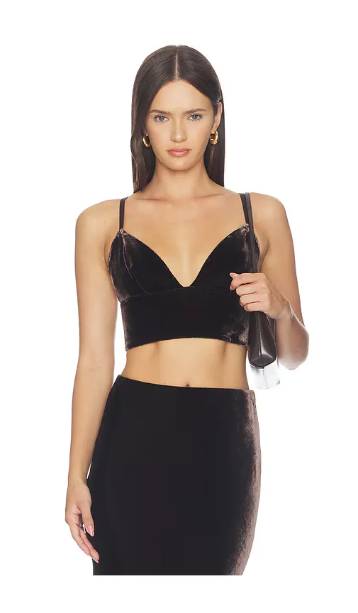 Aislin Bralette Top by L'AGENCE