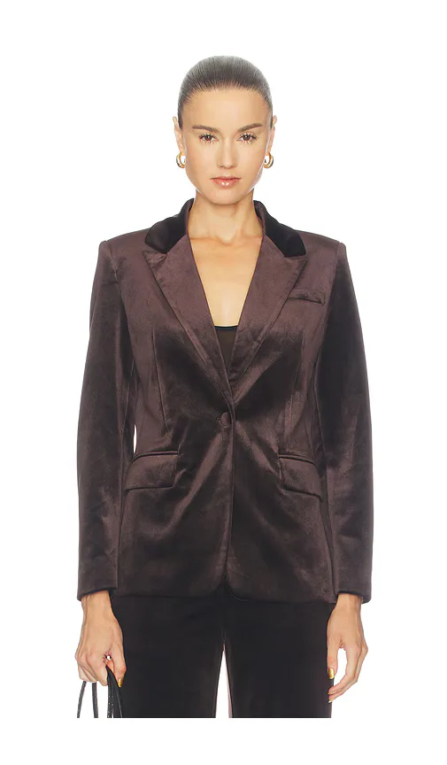 Shon Velvet Jacket by Karina Grimaldi