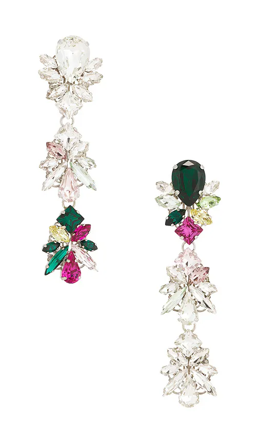 Anton Heunis Omega Clasp Triple Pixel & Leaves by Anton Heunis