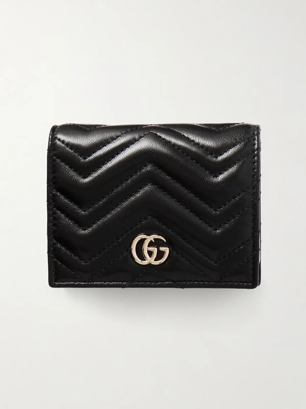 - Gg Marmont Small Quilted Leather Wallet -