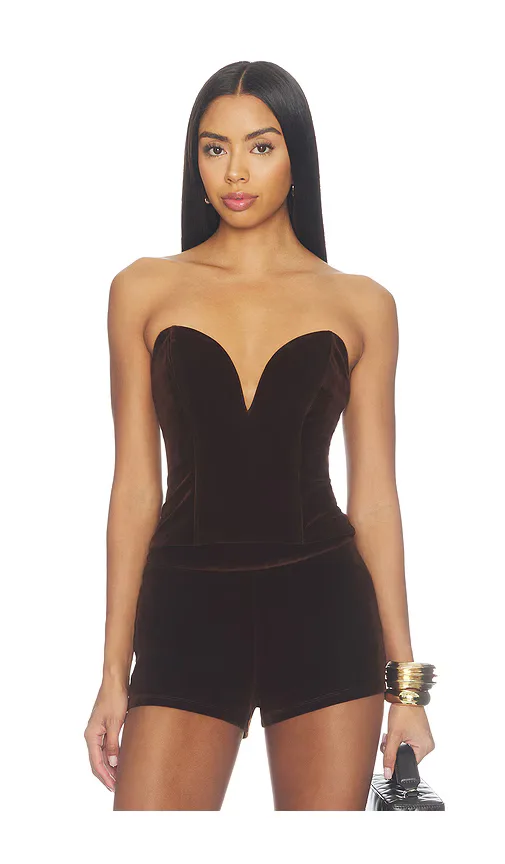 Eva Sweetheart Top by Superdown
