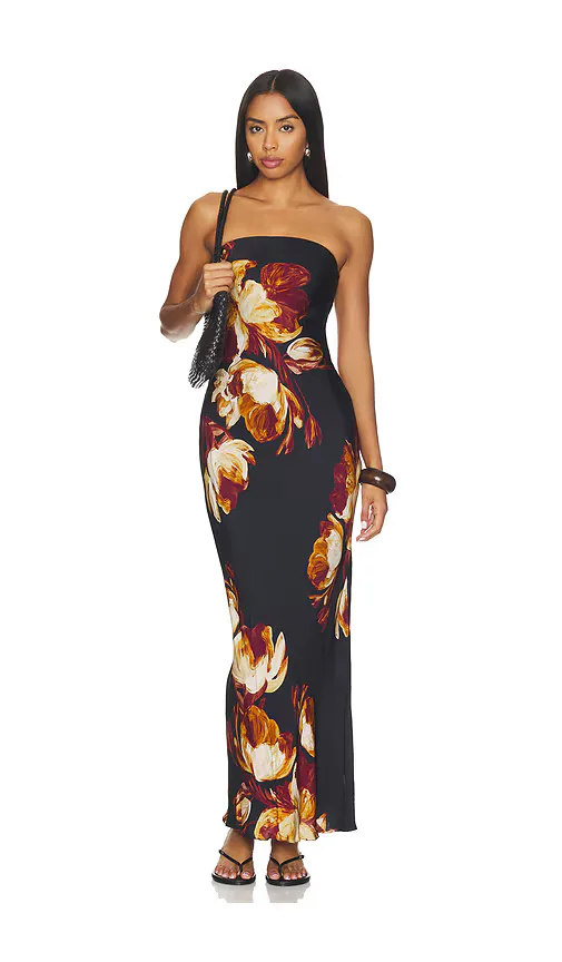 Strapless Maxi Dress