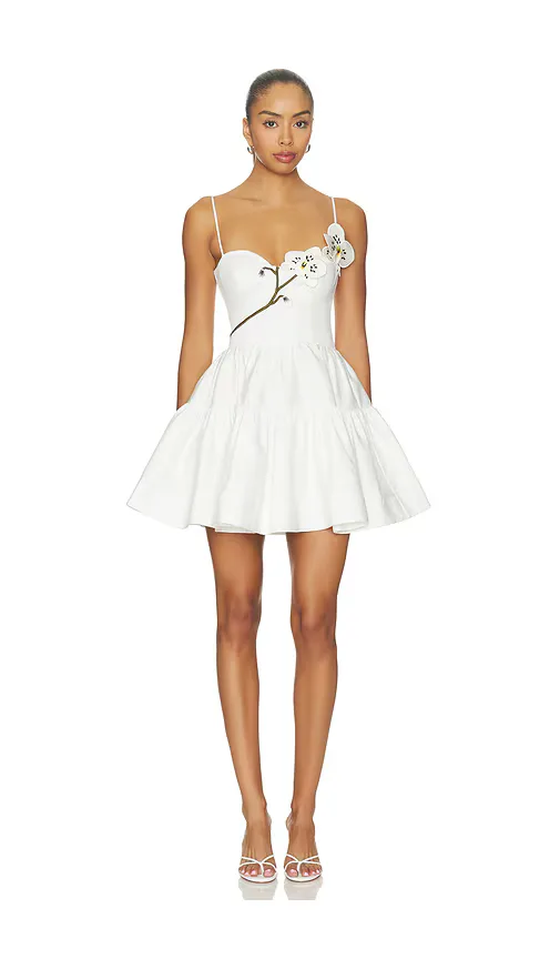Blossom Poplin Orchid Mini Dress by PatBO