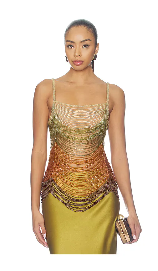 Solar Embroidery Top by PatBO