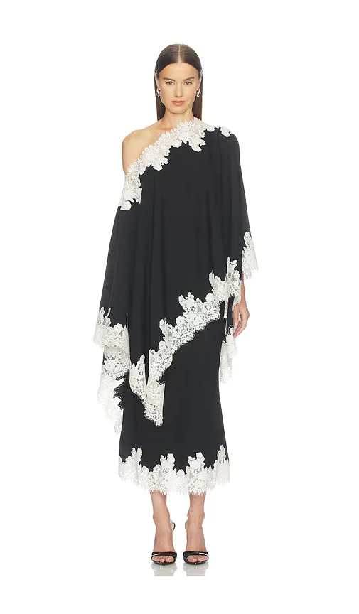 Elsie Lace Cape Top by The Bekk