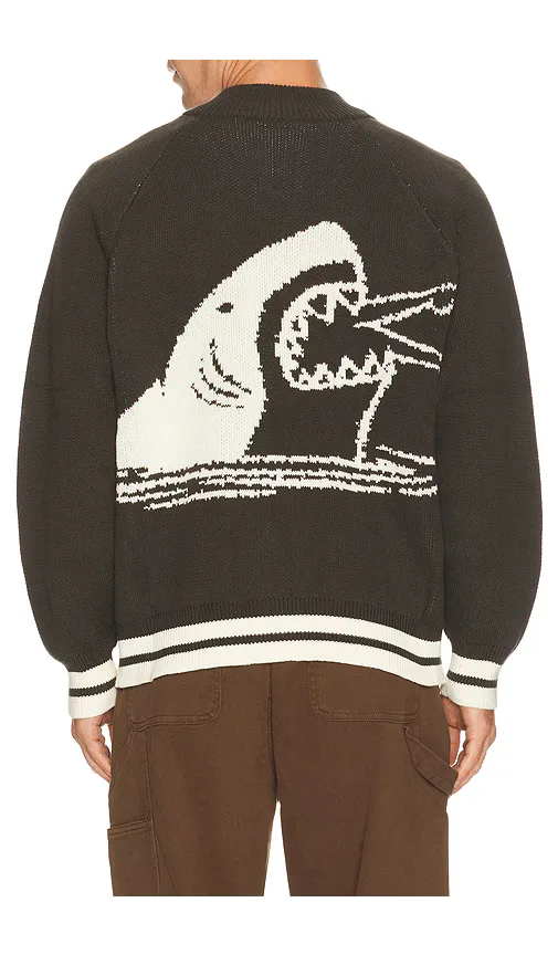 Knit Zip Cardigan by Duvin Design