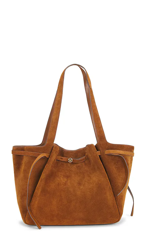 Romy Suede Tote Bag by Tory Burch