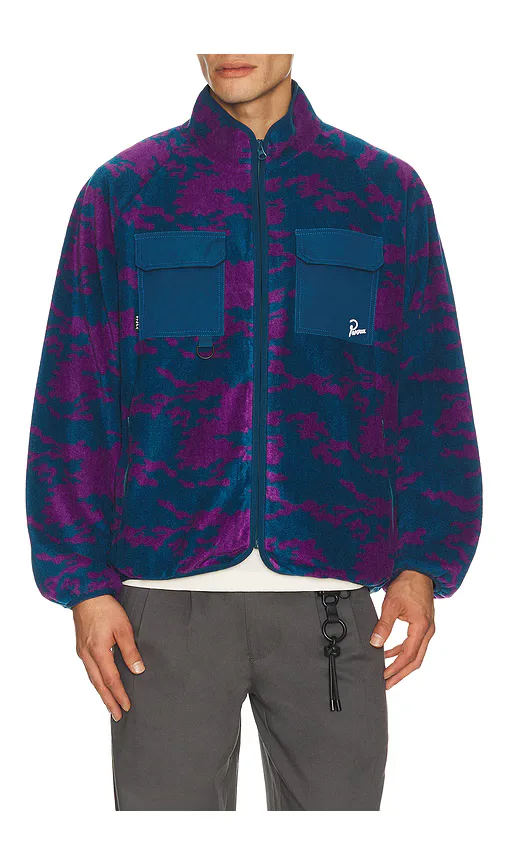 Purple Darwin Camo Fleece by By Parra